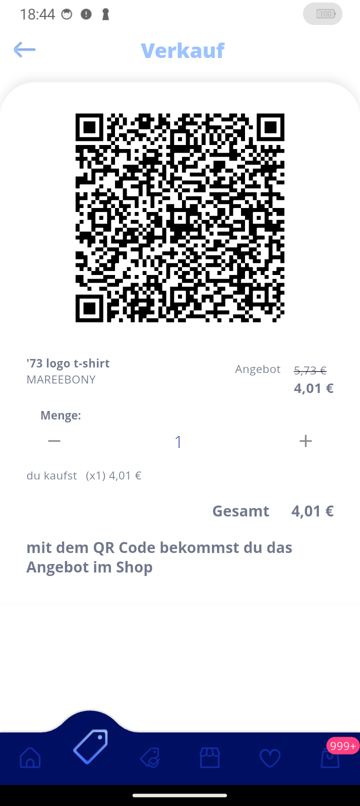QR-Code einlösen